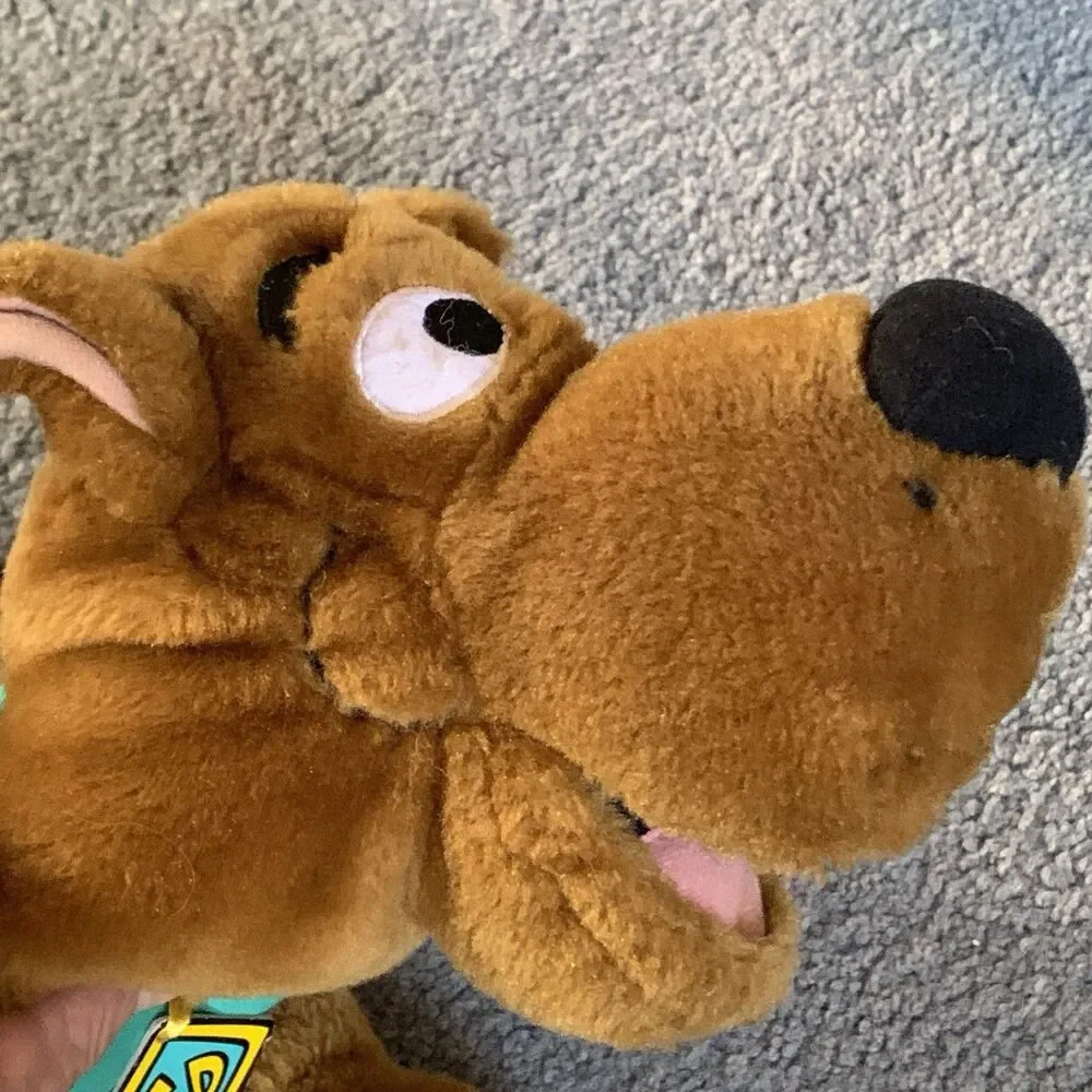 Scooby-Doo Lying Down Plush Pillow Warner Brothers 28” Vintage 2001 Rare